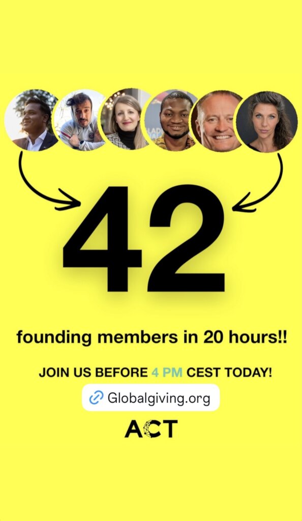 42 Founding Members in 20h