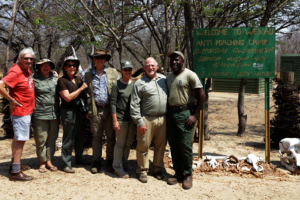 SACT team and donors at Wexau, Zimbabwe