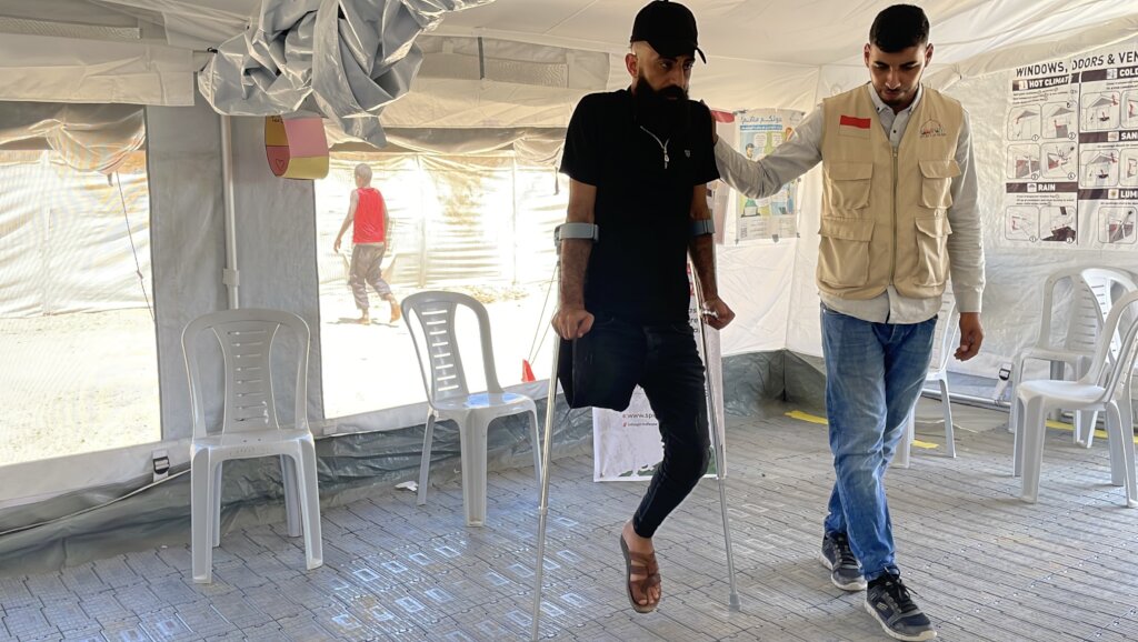 Support Recovery for Injured Amputees in Gaza