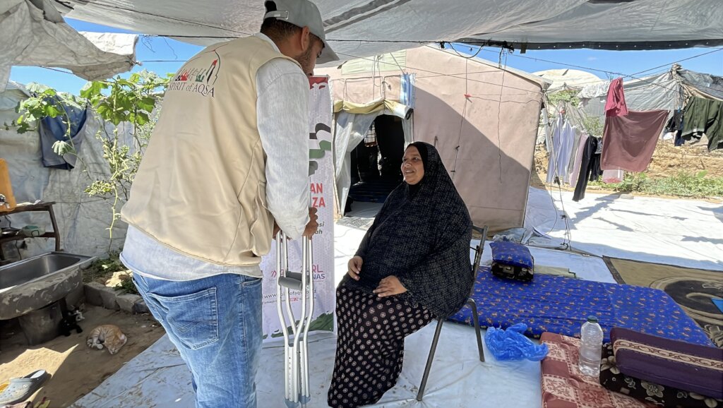 Support Recovery for Injured Amputees in Gaza