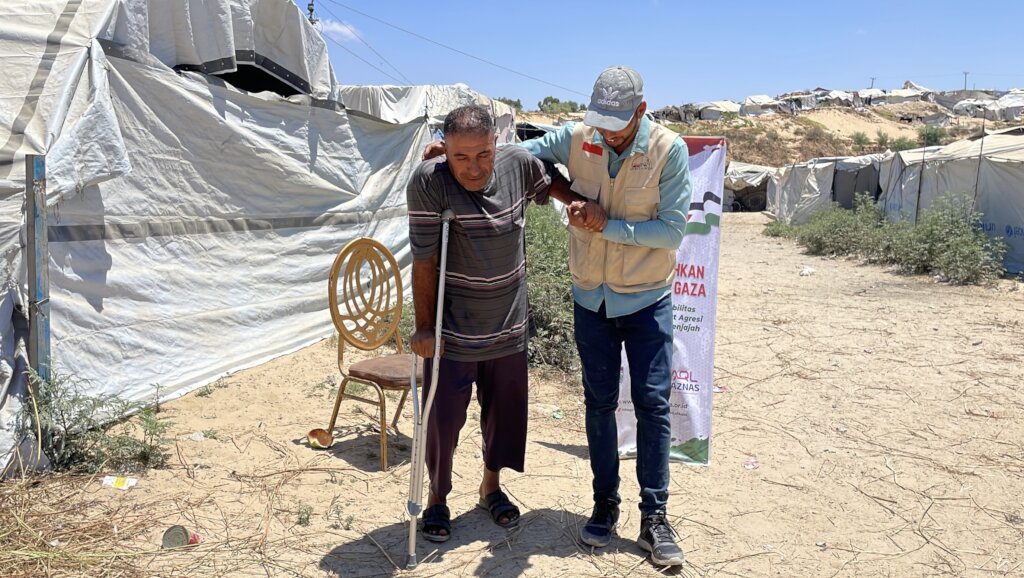 Support Recovery for Injured Amputees in Gaza