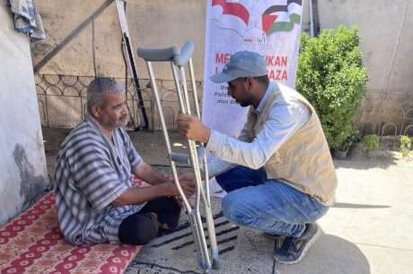 Support Recovery for Injured Amputees in Gaza