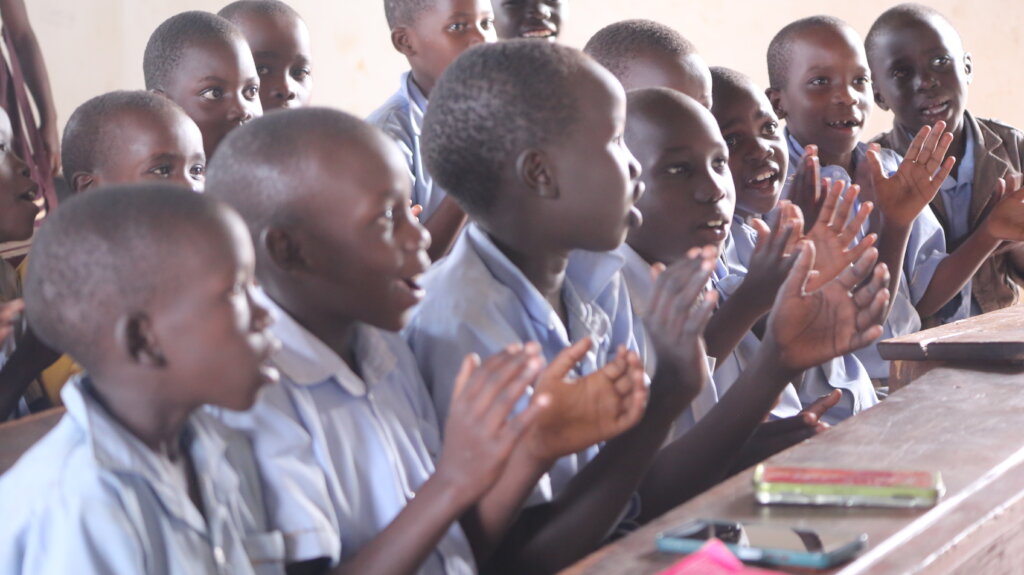 Train Peace Champions in Schools and Communities.