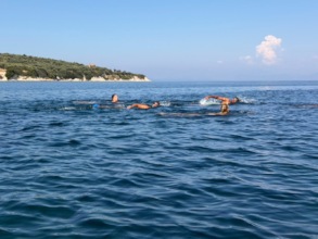 Swimming class