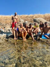 Team picture after swimming class