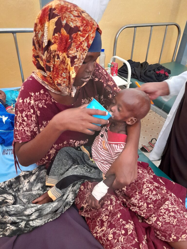 Child Nutrition Crisis Response in Burhakaba.