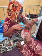 Child Nutrition Crisis Response in Burhakaba.