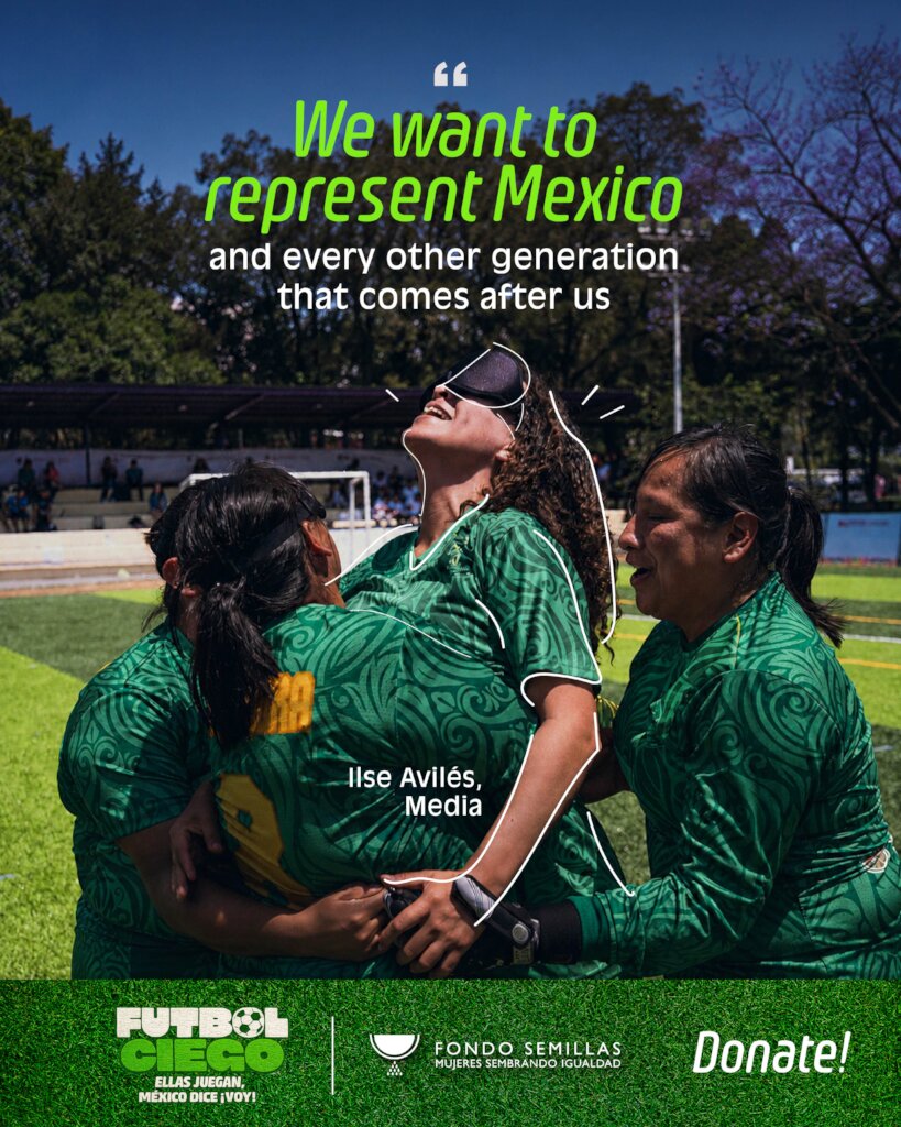 From Mexico to Copa America:Women's Blind Soccer