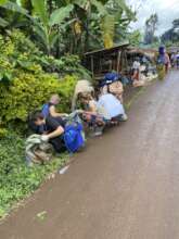 Volunteers Cleaning Moshi Roadsides