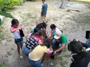 Planting our garden