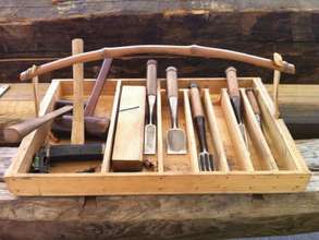 Beautiful Japanese tools used during construction