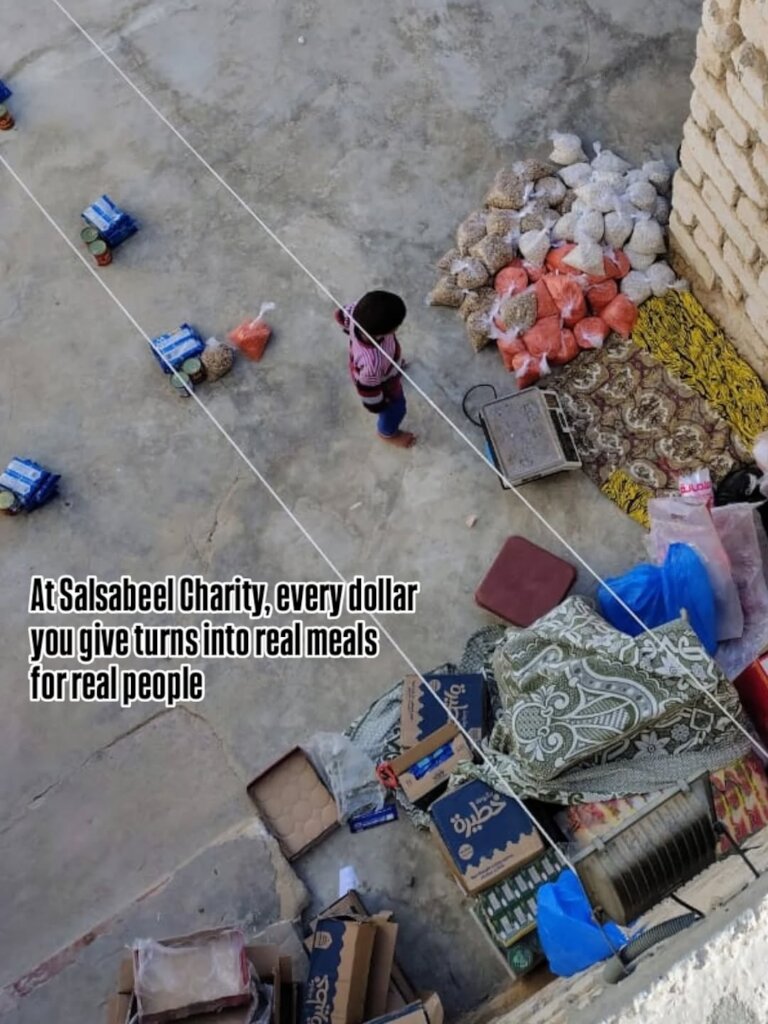 Mobile Food Bank for Families in Egypt