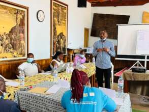 Fire victims training workshop