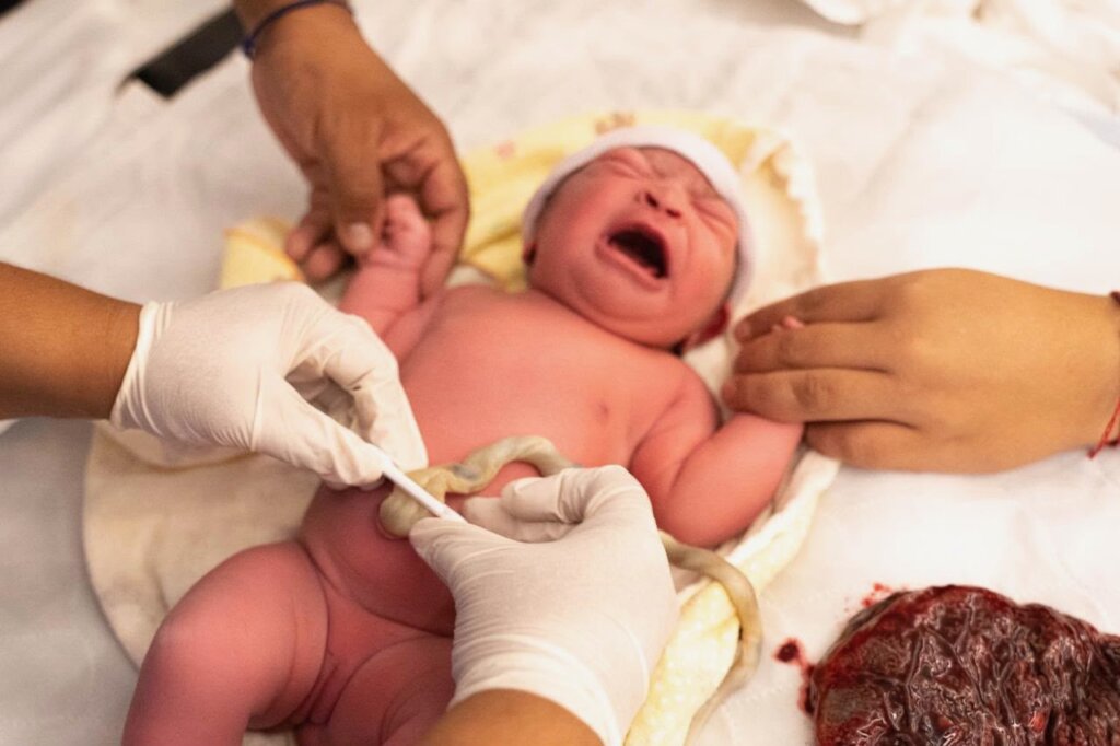 Newborn baby