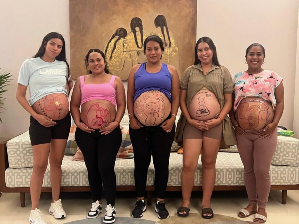 Prenatal education class