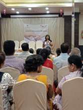 One of the sessions in progress