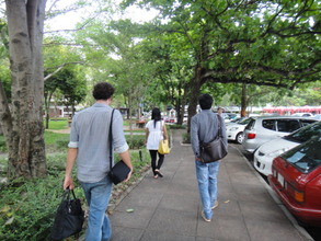 w/ Scholarship Recipients and Thabyay @ university