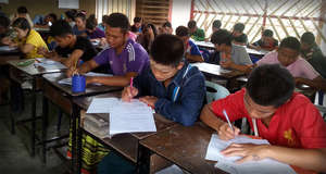 EPOP students sit the Final Diagnostic Test