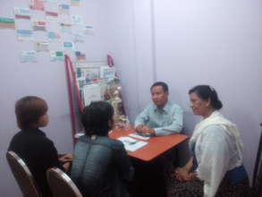 Consulting with Senior Program Manager of SSS