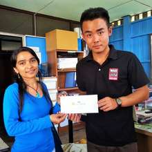 EPOP student receives his TOEFL ITP certificate