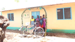 The Kitsao family & their new home.