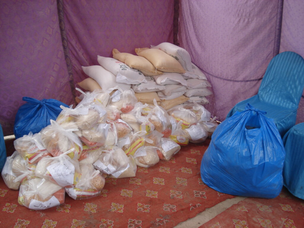 Monthly Groceries for 13 Vulnerable Families