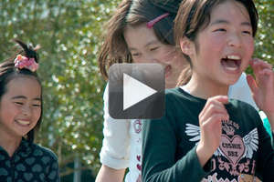 Japanese Girls at Mercy Corps' Program