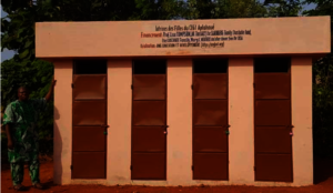 New latrines for high school girls