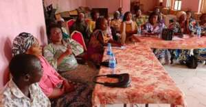 Women's empowerment training in Nyangezi.