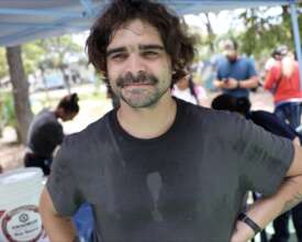 Jose Monsalve, owner of the ramen shop Noraneko