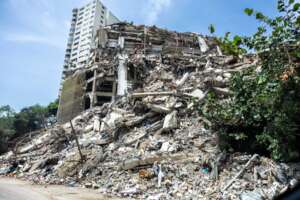 Earthquake damage in Venezuela