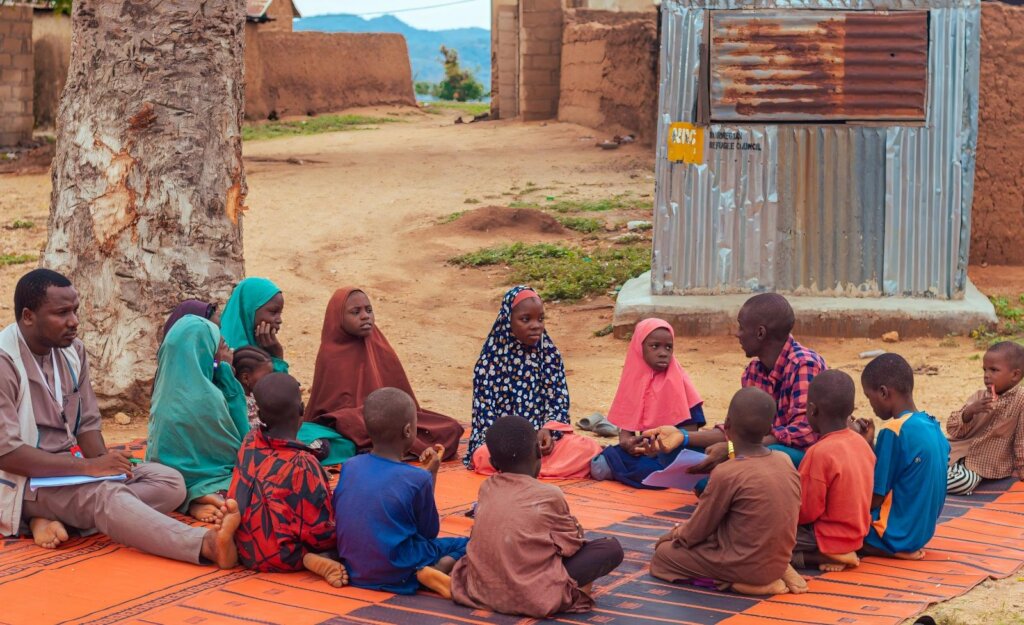 Classroom for Out-of-School Children in NE Nigeria