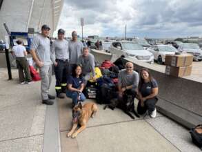 Airlink with Burnaby Urban Search & Rescue