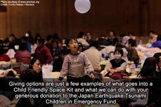 Save the Children: Japan Earthquake Tsunami Relief