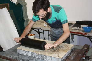 Resident Artist Brent Erickson, Working at MUTEC