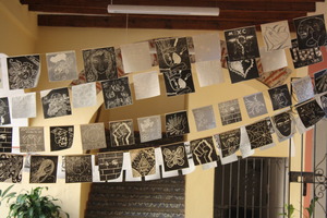Detail of the installation at Museo de la Memoria