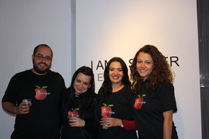Jorge, Nayeli, Ameet & Claudia at "I Am A Sinner"