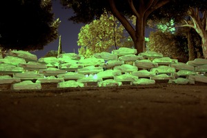 Off the Wall by Jorge De la Torre, Installation