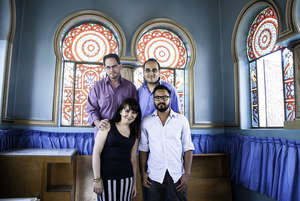 Arquetopia's staff: Chris, Paco, Nayeli, Roberto