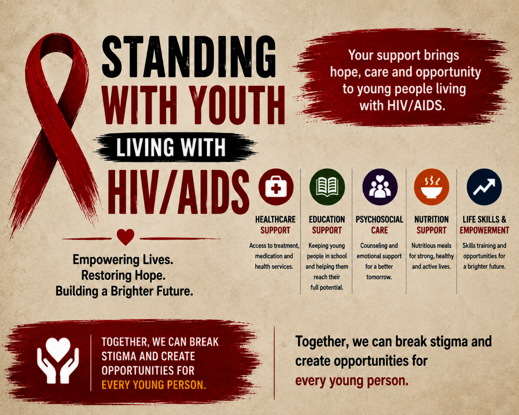 STANDING WITH YOUTH LIVING WITH HIV/AIDS