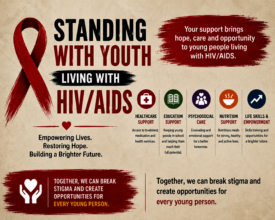 STANDING WITH YOUTH LIVING WITH HIV/AIDS