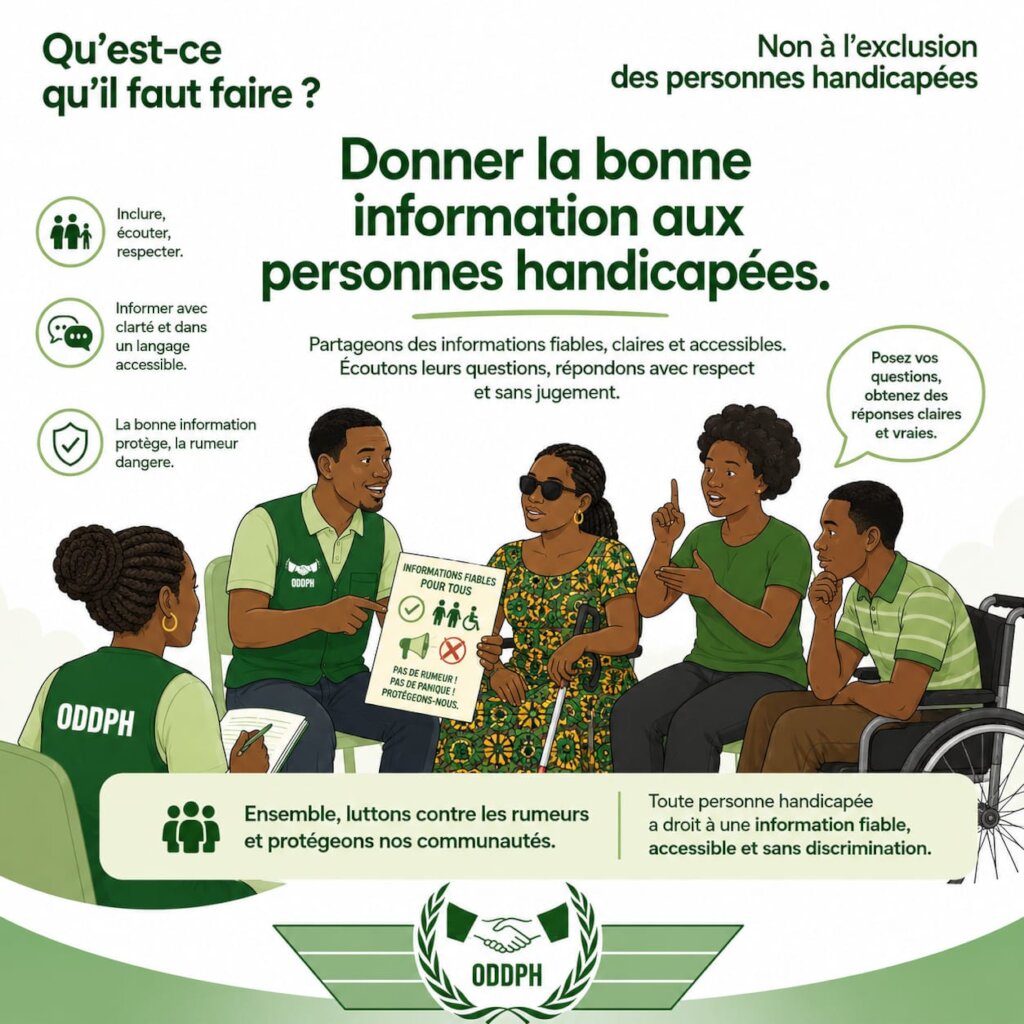 Protect People with Disabilities from Ebola in DRC