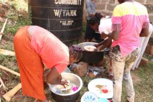 Cooking for a community event