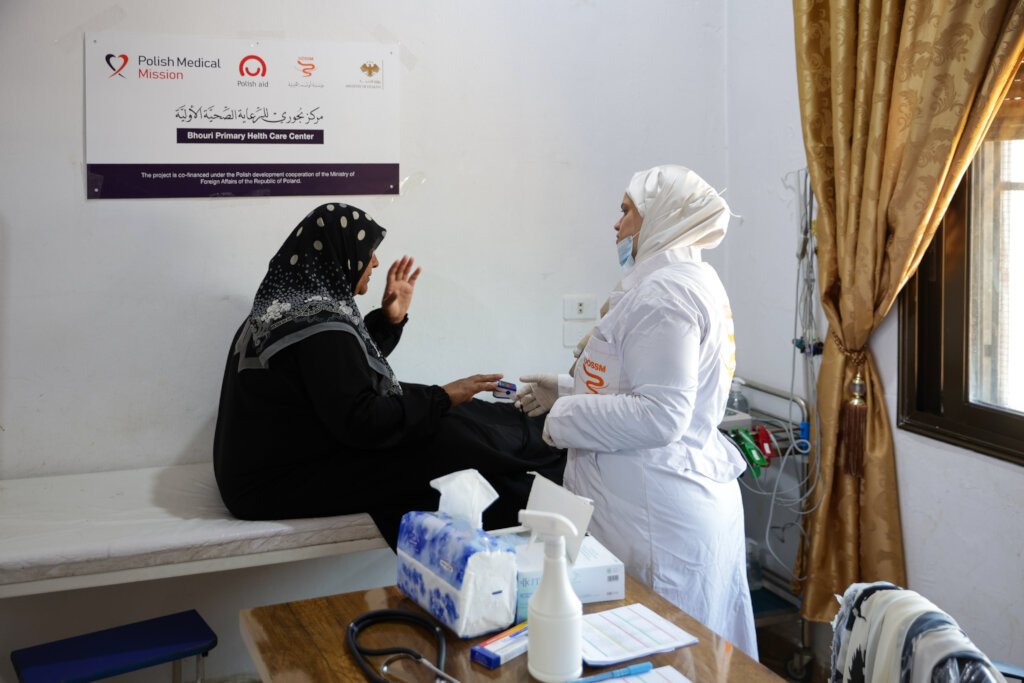 Primary health care and nutrition in Idlib (Syria)