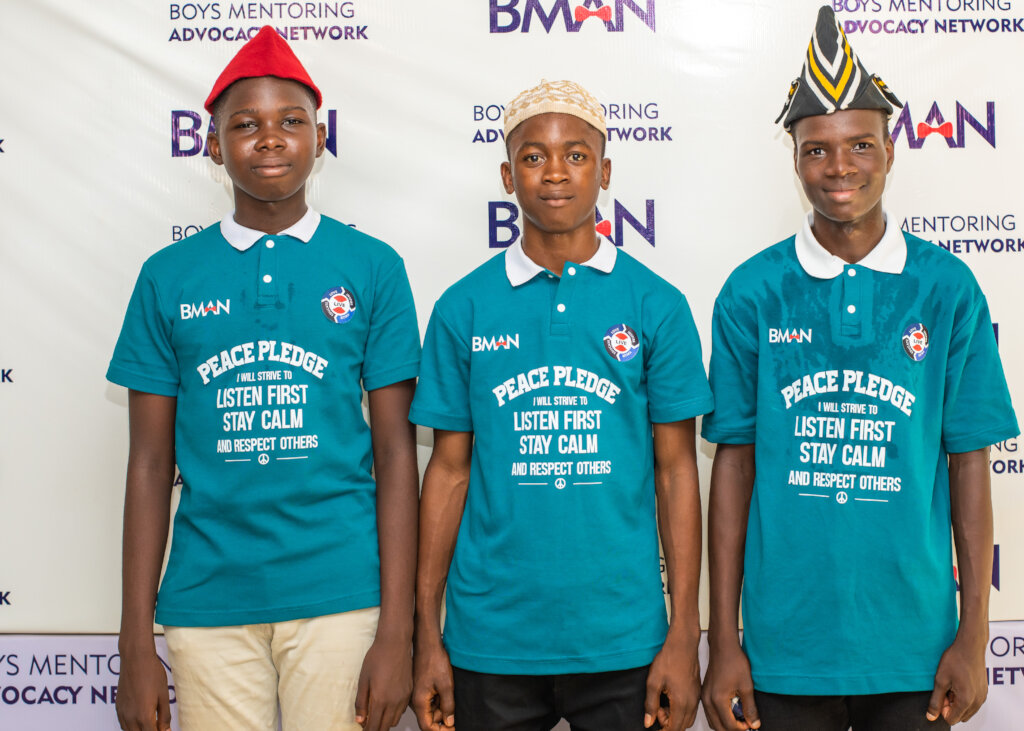 BMAN Peace Pledge Movement for Nigerian Boys