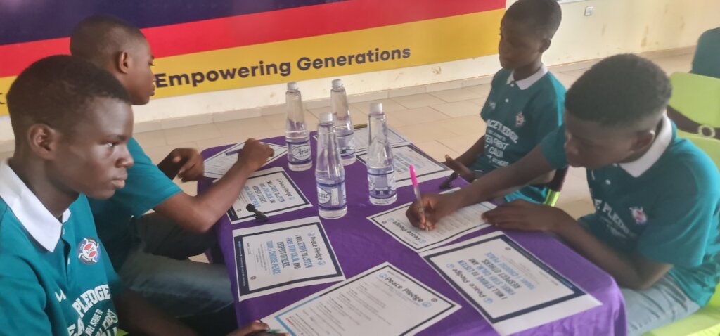 BMAN Peace Pledge Movement for Nigerian Boys
