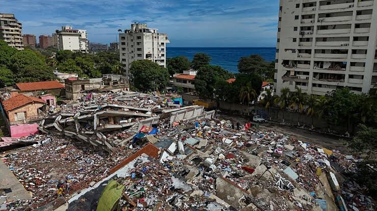 Terremoto, La Guaira.