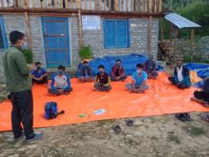 A health awareness activity, Mugu
