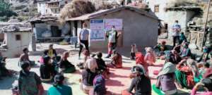 An awareness events with the mother groups