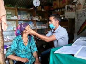 PHASE Health worker with a patient